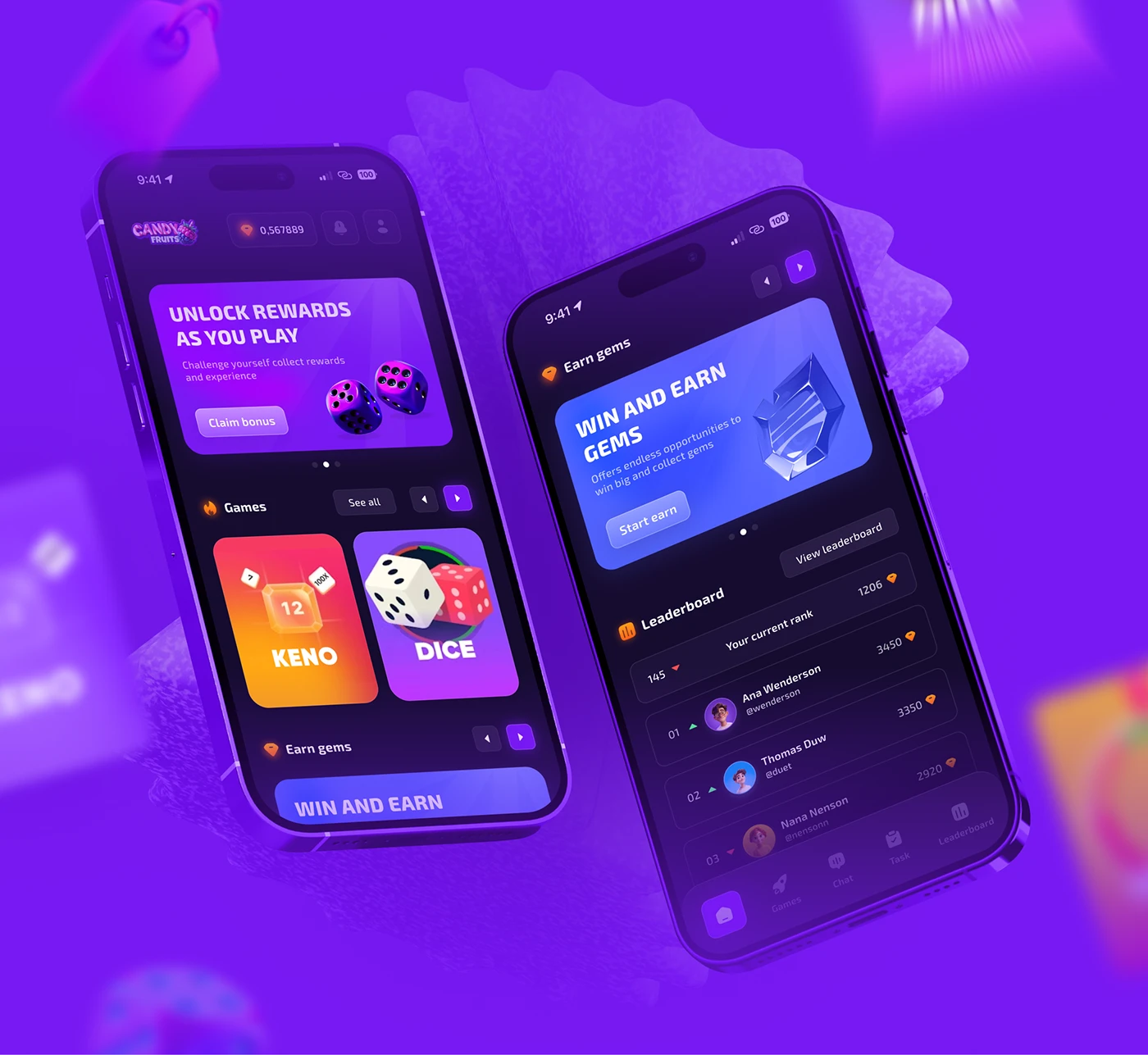 博彩平台手机APP界面